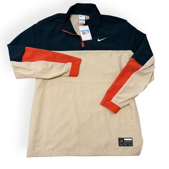 Nike Golf Club Dri-FIT 1/2 Zip Golf Jacket FQ1155-126 Men's Size Medium New - Picture 1 of 7